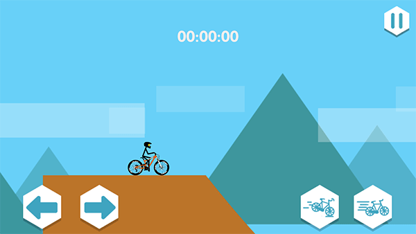 火柴人单车大冒险游戏