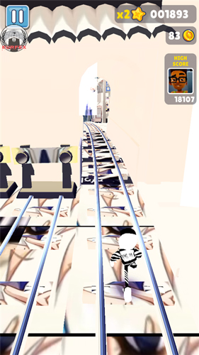 地铁跑酷定制版熊大1.2