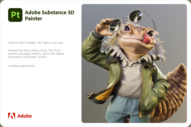 Substance 3D Painter2024(三维纹理绘制软件)