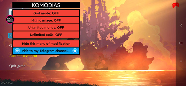 死亡细胞内置修改器版