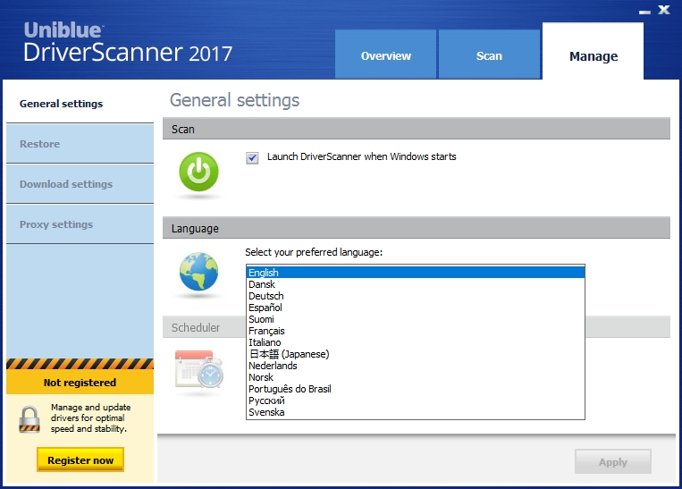 Driverscanner 2017(驱动管理)