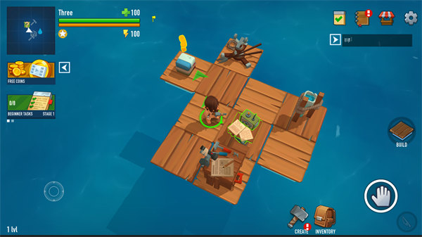 大生存海洋探险中文汉化版(grand survival)