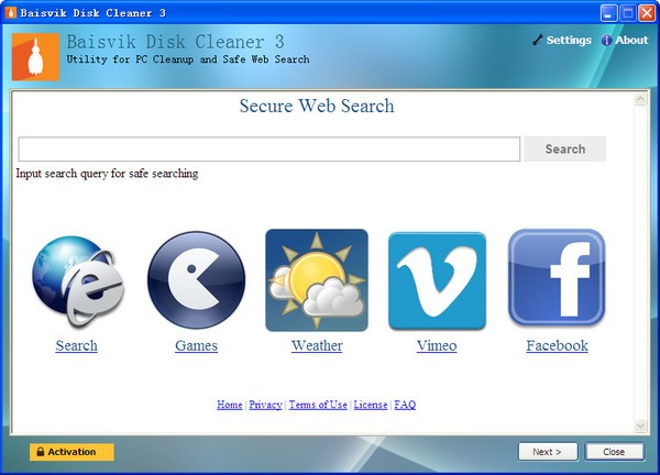 Baisvik Disk Cleaner(磁盘清理工具)