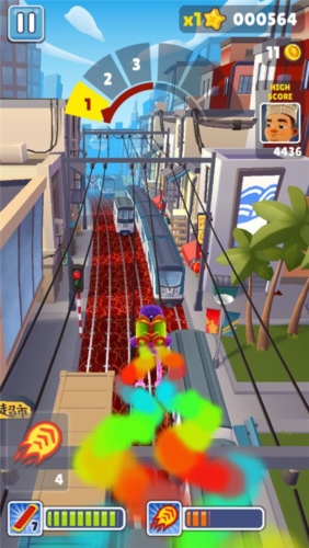 地铁跑酷岩浆版