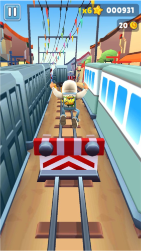 地铁跑酷蓝影超级蓝色洛阳版