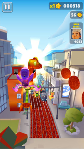 地铁跑酷岩浆版