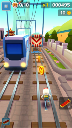 地铁跑酷草方块金币魔改版本