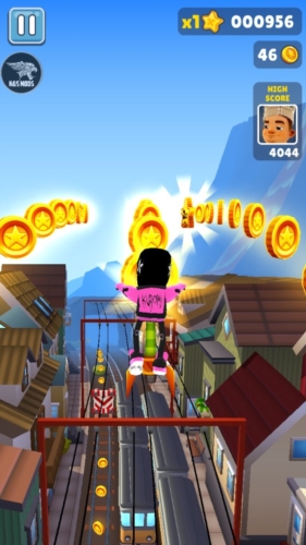 地铁跑酷明殇冰岛公益版本