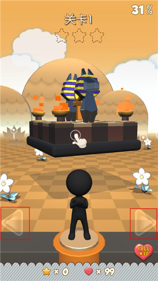 火柴人冲刺小游戏