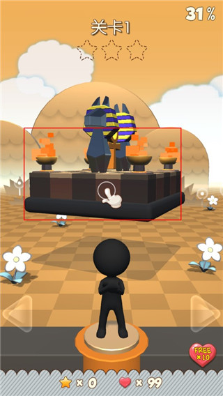 火柴人冲刺小游戏