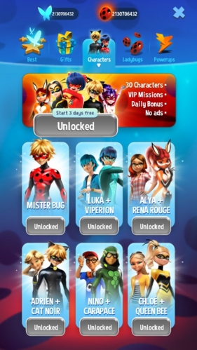 瓢虫雷迪跑酷无限蝴蝶版