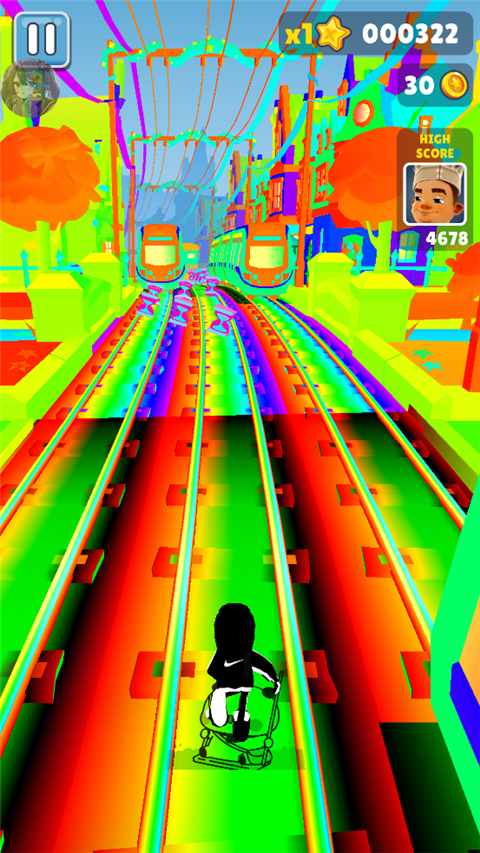 地铁跑酷phc高仿魔改版