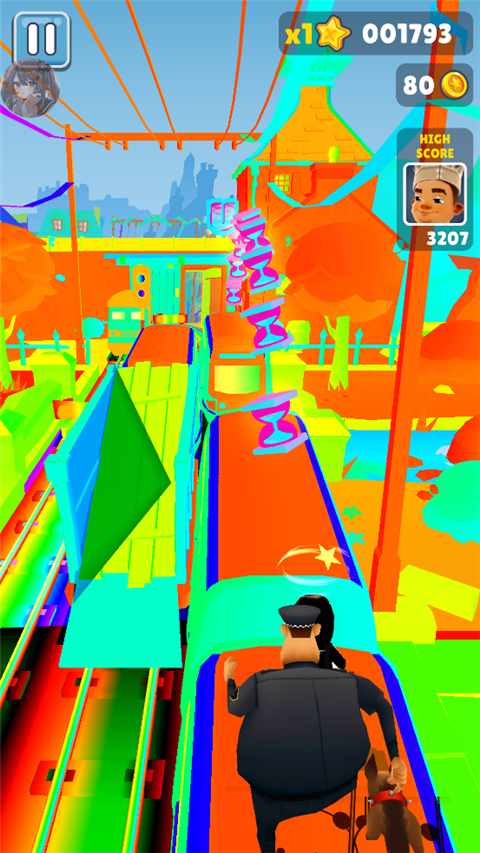 地铁跑酷phc高仿魔改版