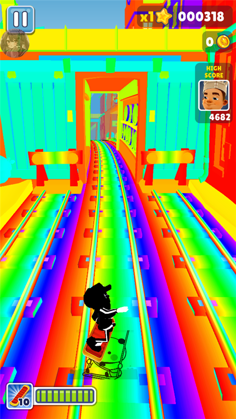 地铁跑酷phc高仿魔改版