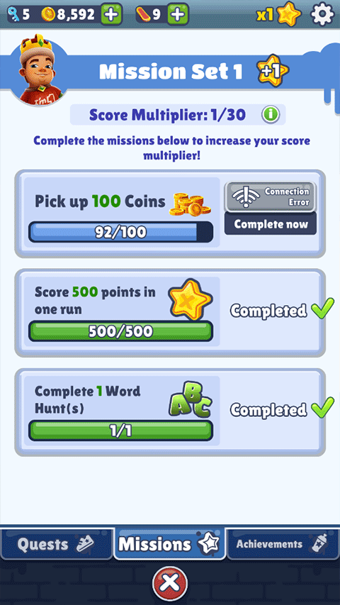 地铁跑酷花扇公益版