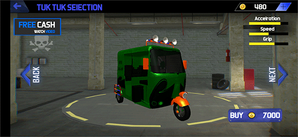 城市三轮车驾驶游戏