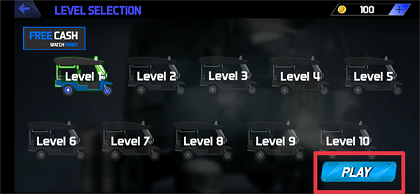 城市三轮车驾驶游戏