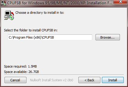 CPUFSB(主板超频软件)