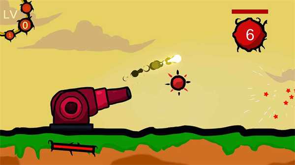 大炮模拟器游戏