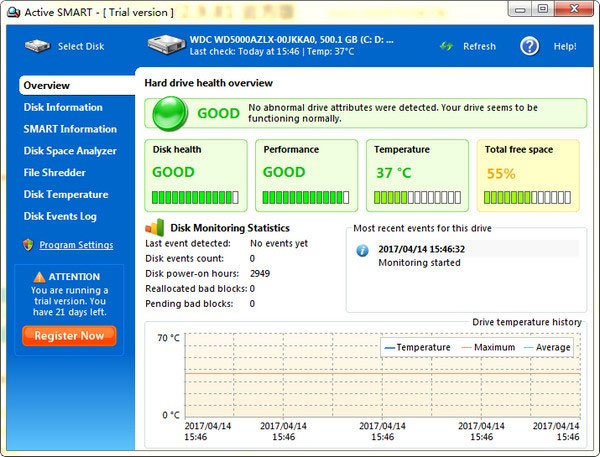 Active SMART(硬盘检测工具)