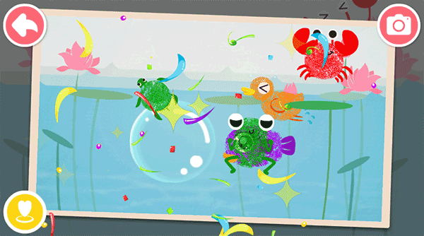 宝宝手指画游戏