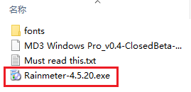 MD3Windows(雨滴桌面皮肤小部件)