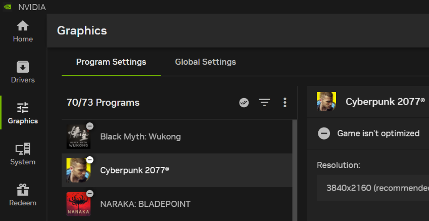 Nvidia App(PC游戏辅助工具)