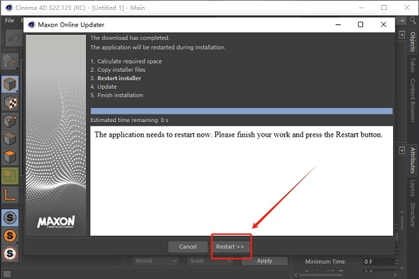 Maxon Cinema 4D Studio S22中文版