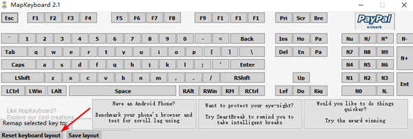 MapKeyboard(键盘键位修改器)
