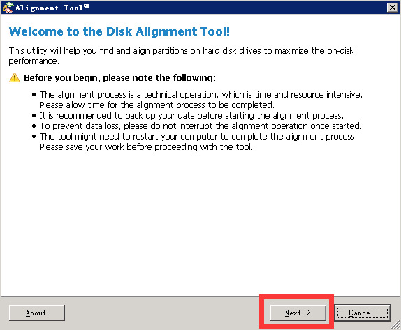 Paragon Alignment Tool(硬盘无损4k对齐工具)