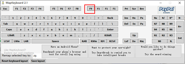 MapKeyboard(键盘键位修改器)