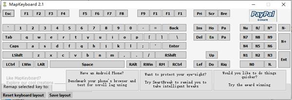MapKeyboard(键盘键位修改器)